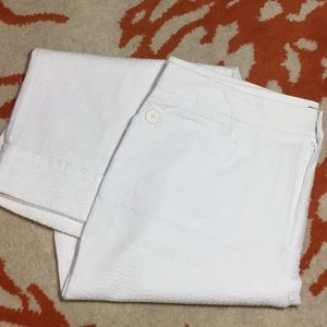 Caribbean Joe white capris SZ 12